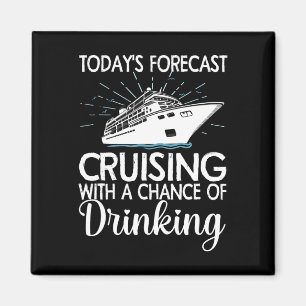 Cool Cruising For Men Women Family Cruise Vacation Magnet