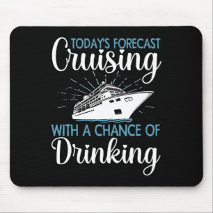 Cool Cruising For Men Women Family Cruise Vacation Mouse Pad