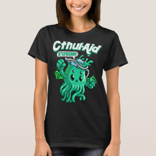 Cool Cthulhu Aid Funny Cthulhu R'lyeehh Cute Meme  T-Shirt