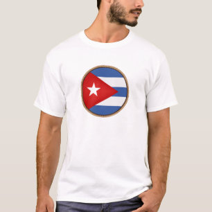 Cool Cuba Flag Seal T-Shirt