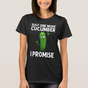 Cool Cucumber For Men Women Pickle Vegan Vegetaria T-Shirt