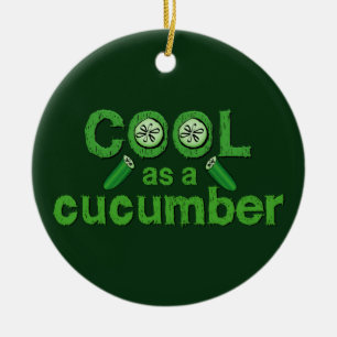 Cool Cucumber ornament