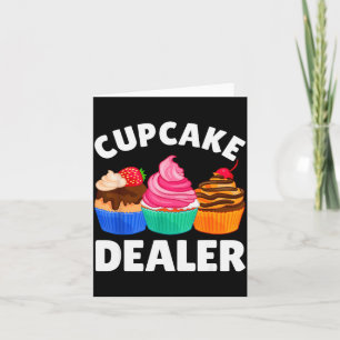 Cool Cupcake Costume For Men Women Baking Cupcake  Card