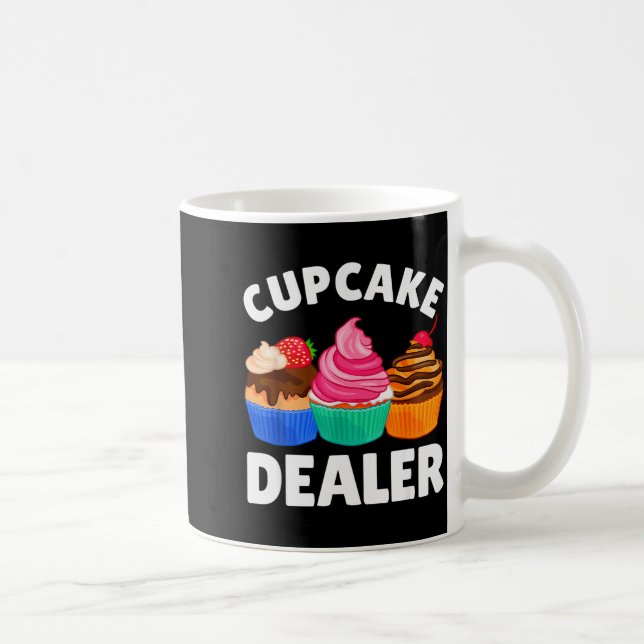 Cool Cupcake Costume For Men Women Baking Cupcake  Coffee Mug (Right)
