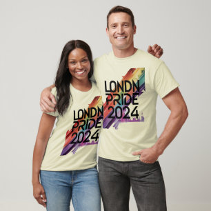 Cool custom Modern Design for London Gay Pride T-Shirt