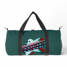 Cool Custom Sports Duffel Bag for Men and Women
