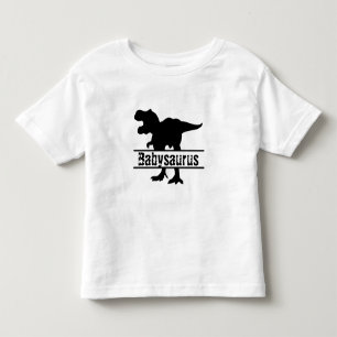 cool customisable babysaurus Family Dinosaur Toddler T-Shirt