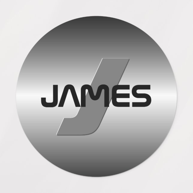 Cool Customisable Name & Monogram (Design 1)