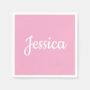 Cool Customisable Text Napkin