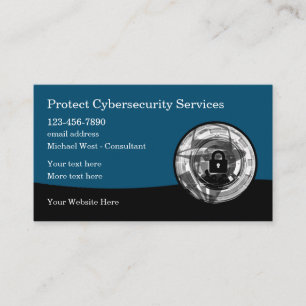 Cool Cybersecurity Business Services  Card