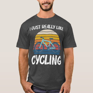 Cool Cycling Design For Men Women Biking Bicycle C T-Shirt