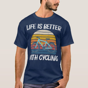 Cool Cycling Design For Men Women Biking Bicycle C T-Shirt