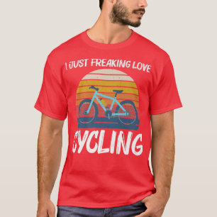 Cool Cycling Design For Men Women Biking Bicycle C T-Shirt