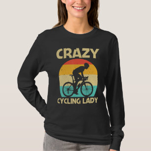 Cool Cycling For Women Mom Cyclist Bicycle Mountai T-Shirt
