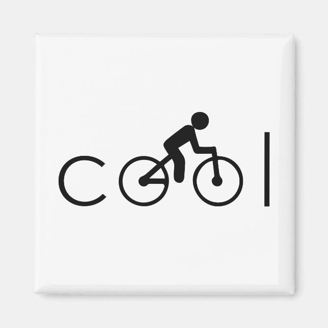 Cool Cycling Magnet (Front)