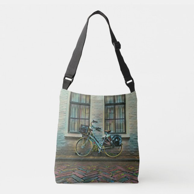 Cool cyclist gifts crossbody bag (Front)