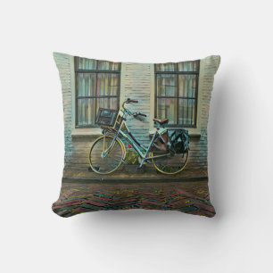 Cool cyclist gifts cushion