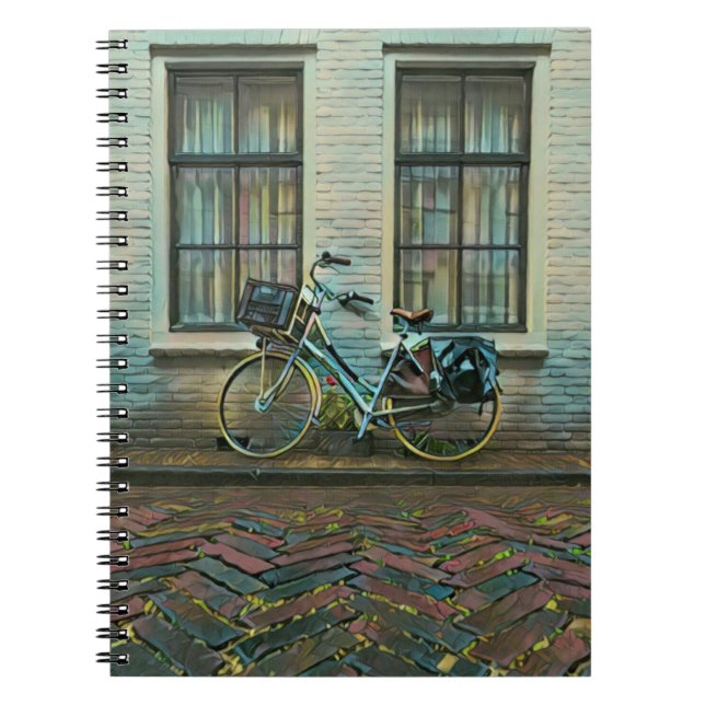 Cool cyclist gifts notebook (Front)