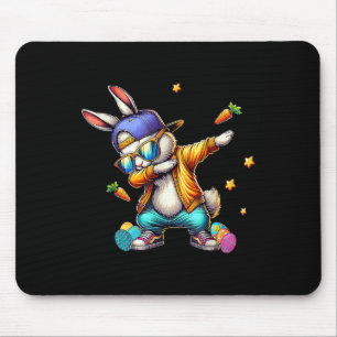 Cool Dab Bunny Easter Funny Kids Toddler Boys Mens Mouse Pad