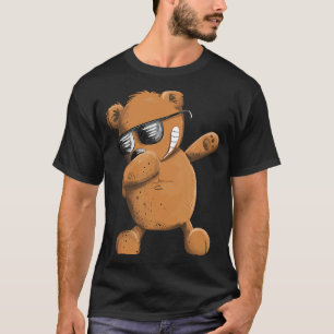 Cool Dab Dance Bear Dabbing Wild Animal T-Shirt
