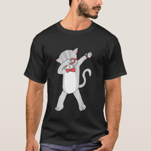 Cool Dabbing Cat, Funny Style Cats T-Shirt