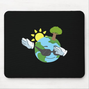 Cool Dabbing Earth Day For Kids And Toddlers Mouse Pad