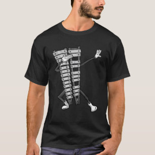 Cool Dabbing Glockenspiel Funny Percussion Boys Gi T-Shirt