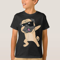 Cool Dabbing Pug Shirt - Funny Pug Dabbing Dance