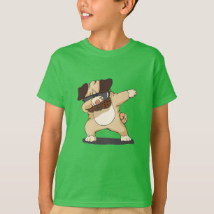 Cool Dabbing Pug with Sunglasses Shirt