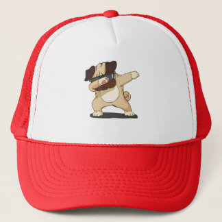 Cool Dabbing Pug with Sunglasses Shirt Hat