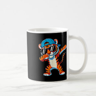 Cool Dabbing Tiger Apparel Cute Animal Men Girls B Coffee Mug