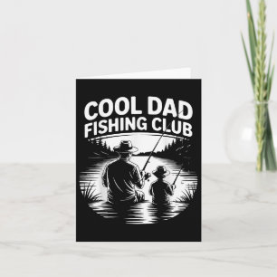 Cool Dad Fishing Club Father’s Day Lake Life Tee  Card