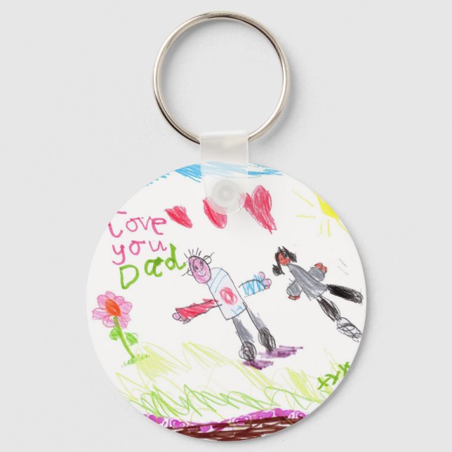 Cool Dad Key Ring (Front)