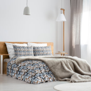 Cool Dad Life Pattern in Grey and Brown Pillowcase