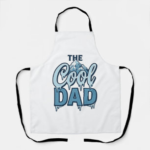 Cool Dad Mountain Vintage Graphic Design_1 Apron