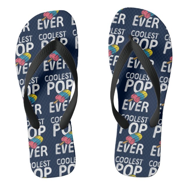 Cool Dad Summer Vacation Matching Thongs (Footbed)