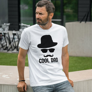 Cool Dad   you can CHANGE the design graphic COLOR T-Shirt