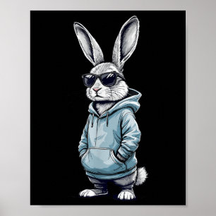 Cool Daddy Easter Bunny Dad Kids Boys Easter  Poster