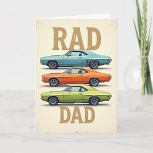 Cool Dads Classic Car Art Card