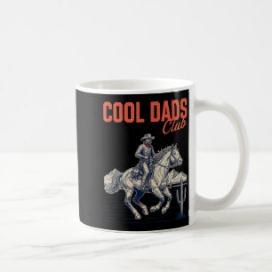 Cool dads club cowboy dad funny western rodeo coffee mug