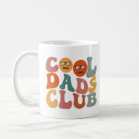 Cool Dads Club Dad Father's Day Retro Groovy