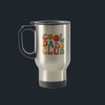 Cool Dads Club Dad Father's Day Retro Groovy Travel Mug<br><div class="desc">Cool Dads Club Dad Father's Day Retro Groovy</div>
