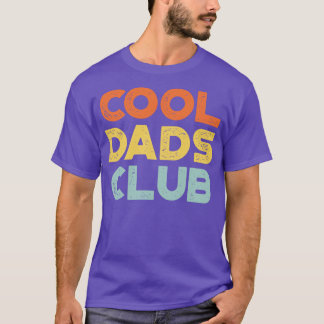 Cool Dads Club Funny Vintage Retro Sunset T-Shirt