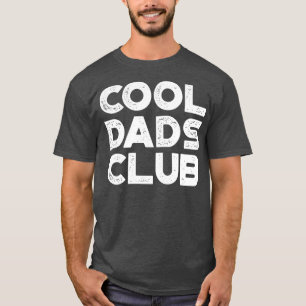 Cool Dads Club Funny Vintage Retro White T-Shirt