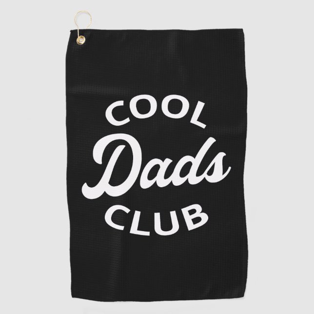 Cool Dads Club I Golf Towel (Front)