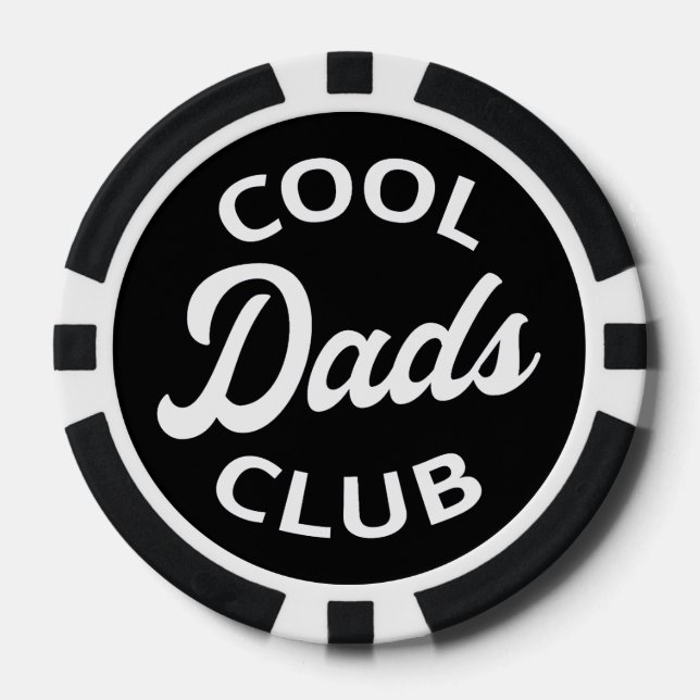 Cool Dads Club I Poker Chips (Front)