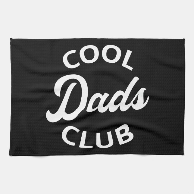 Cool Dads Club I Tea Towel (Horizontal)