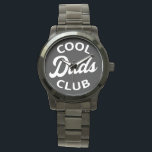 Cool Dads Club I Watch<br><div class="desc">Cool design, perfect for any dad. Awesome way to announce a pregnancy to your husband! 'Cool Dads Club' fun quote for a man who loves his child or a cool daddy of awesome kids to wear on every occasion. Are you a cool dad to your kids? Give this to your...</div>