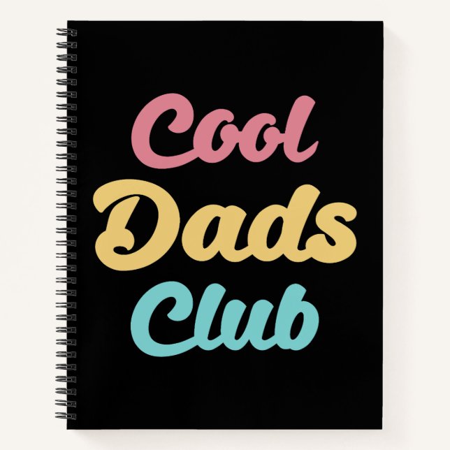 Cool Dads Club II Notebook (Front)