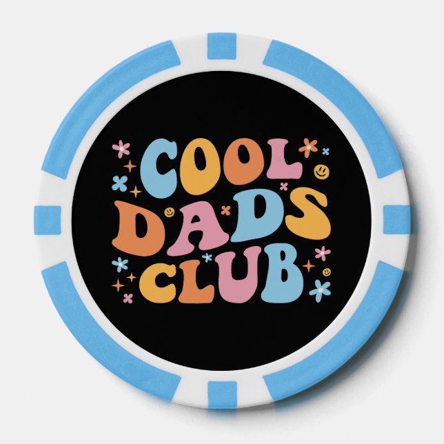 Cool Dads Club III Poker Chips (Front)